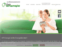 Tablet Screenshot of hp-energie.de